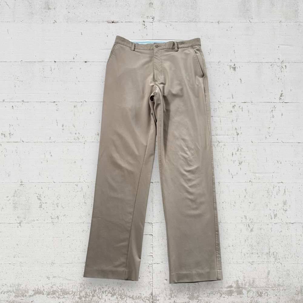 FootJoy Pants Mens 35x34 Beige Khaki Athletic Fit‎ Golf Performance Stretch